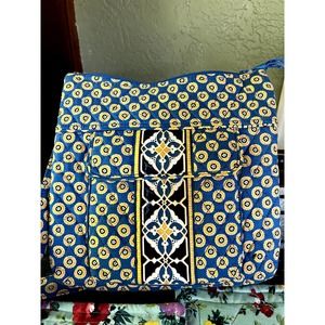 Vera Bradley Retired crossbody blue/yellow